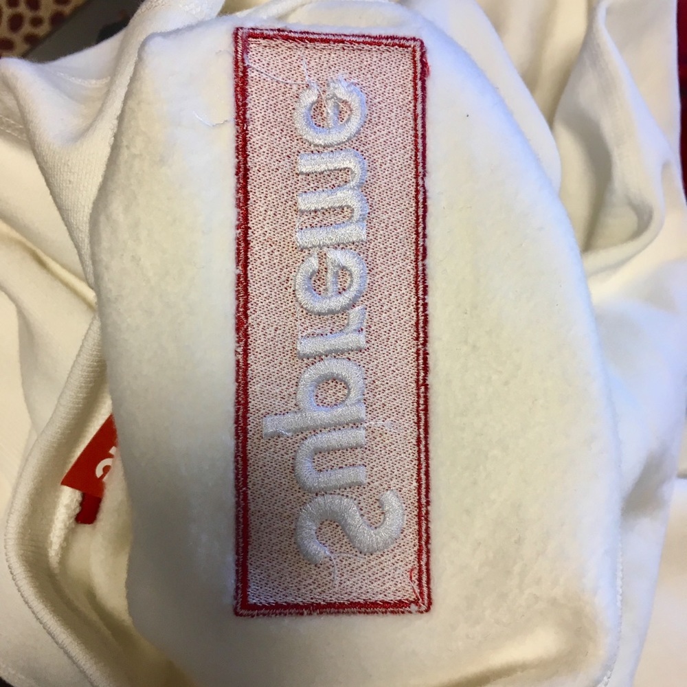 Supreme White Bogo Crewneck Accepting Offers F/W15 - Picture 8 of 8